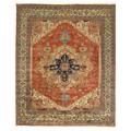 Pasargad 7 Ft.11 In. X 10 Ft. 0 In. Serapi Collection Hand-Knotted Wool Area Rug PB-10B 8x10